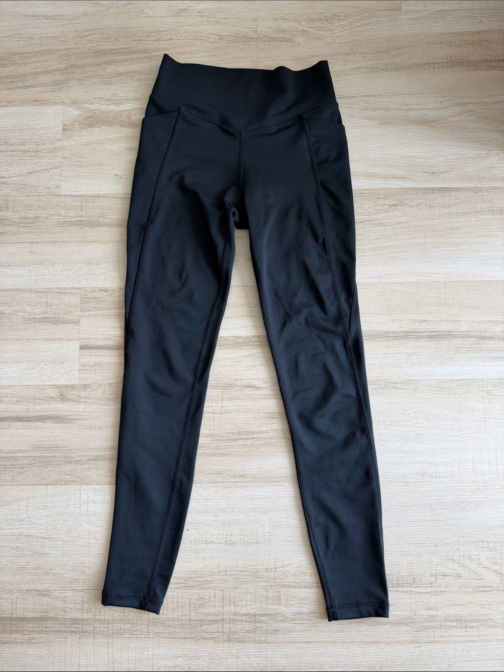 Senita Athletics Black High-Waist Leggings